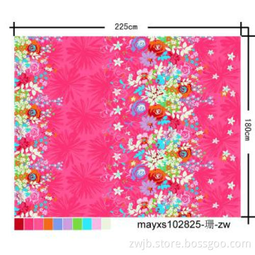100% Polyester warm flower Blanket